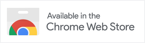 Disponible sur le Chrome Web Store